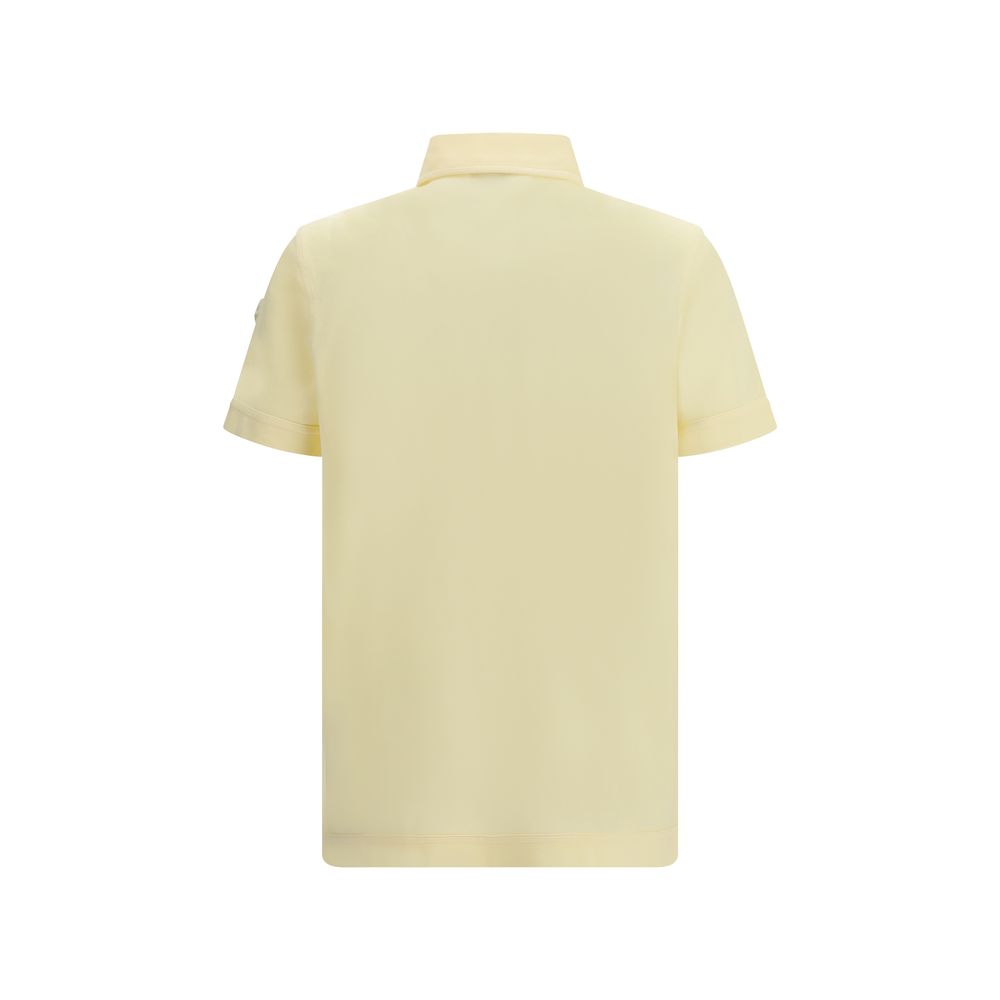 Moncler Bicolor Cotton Polo Shirt - Luxe Nova