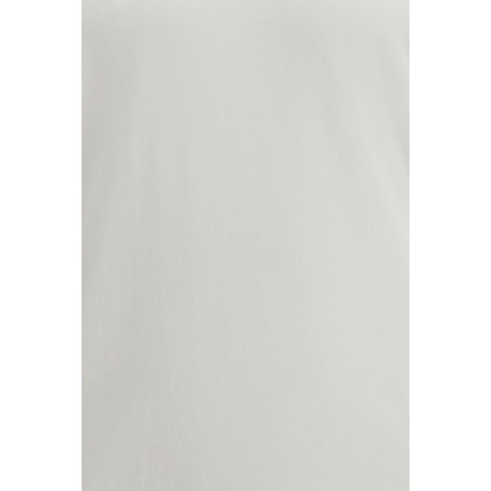 Brunello Cucinelli White Cotton T-Shirt - Luxe Nova