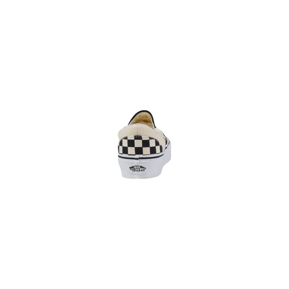 Vans White Fabric Platform Sneakers - Luxe Nova