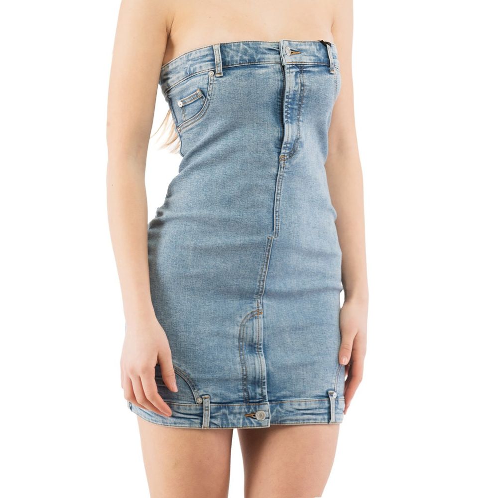 Moschino Multicolor Cotton Casual Dress