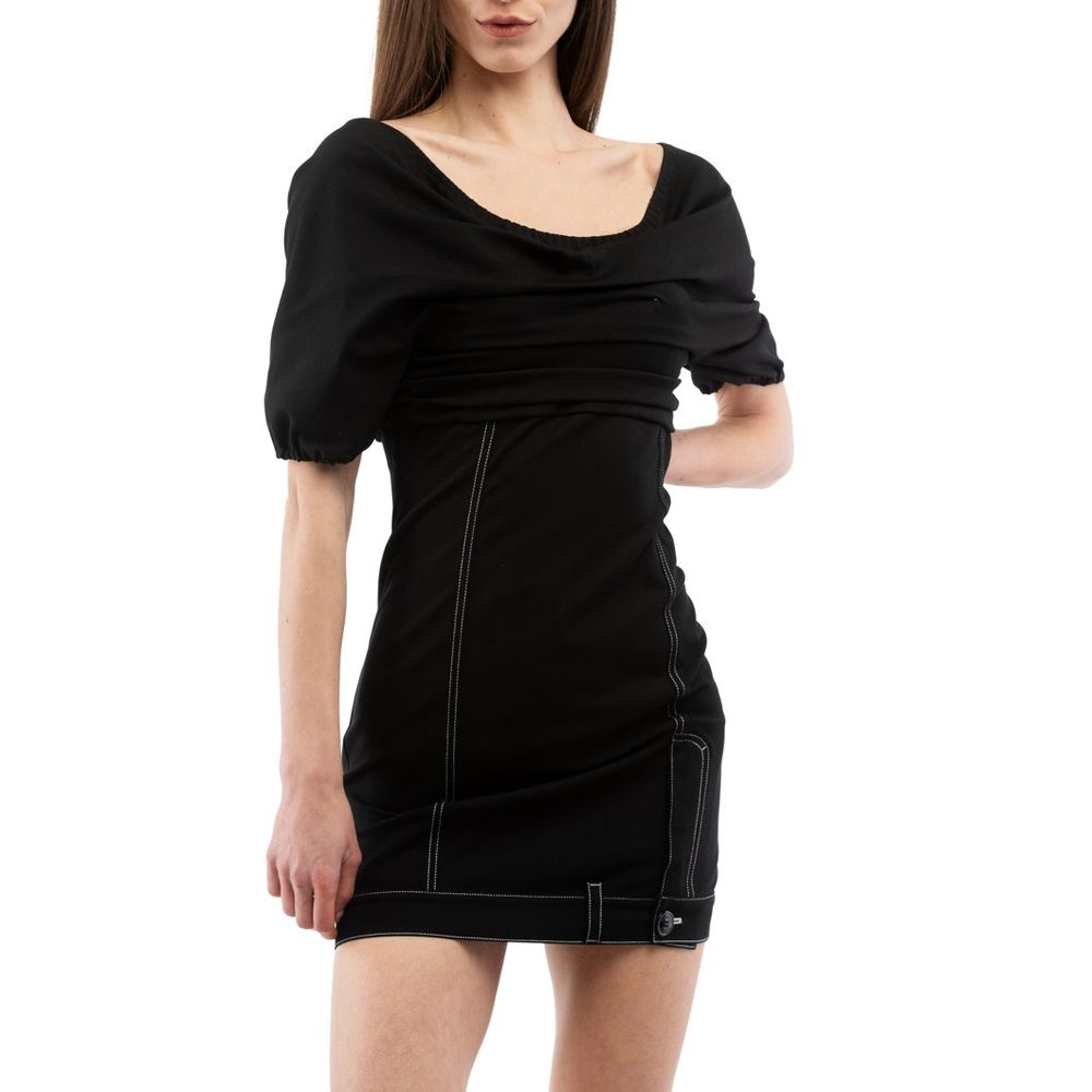 Moschino Multicolor Cotton Casual Dress