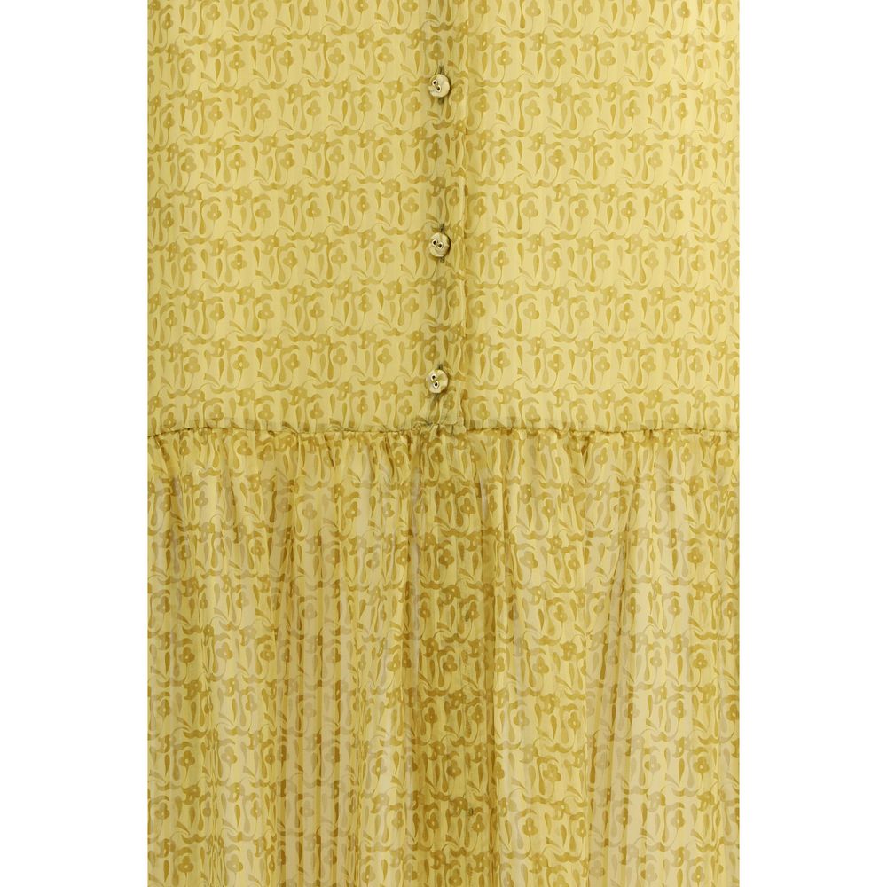Kristina Ti Bicolor Silk Long Skirt - Luxe Nova