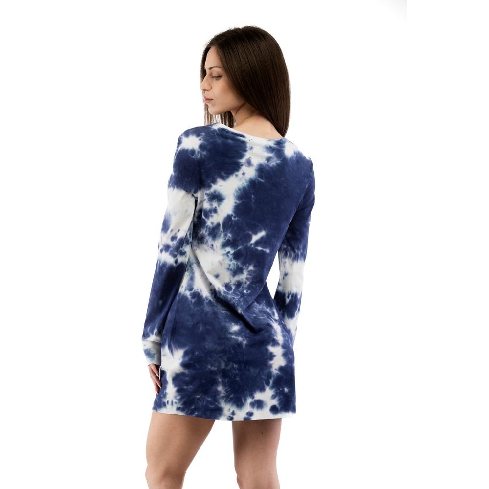 Moschino Multicolor Cotton Pattern Dress