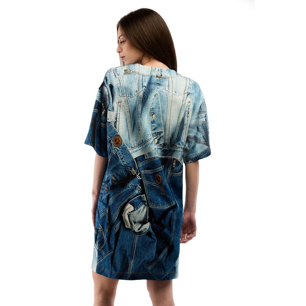 Moschino Multicolor Viscose Casual Dress