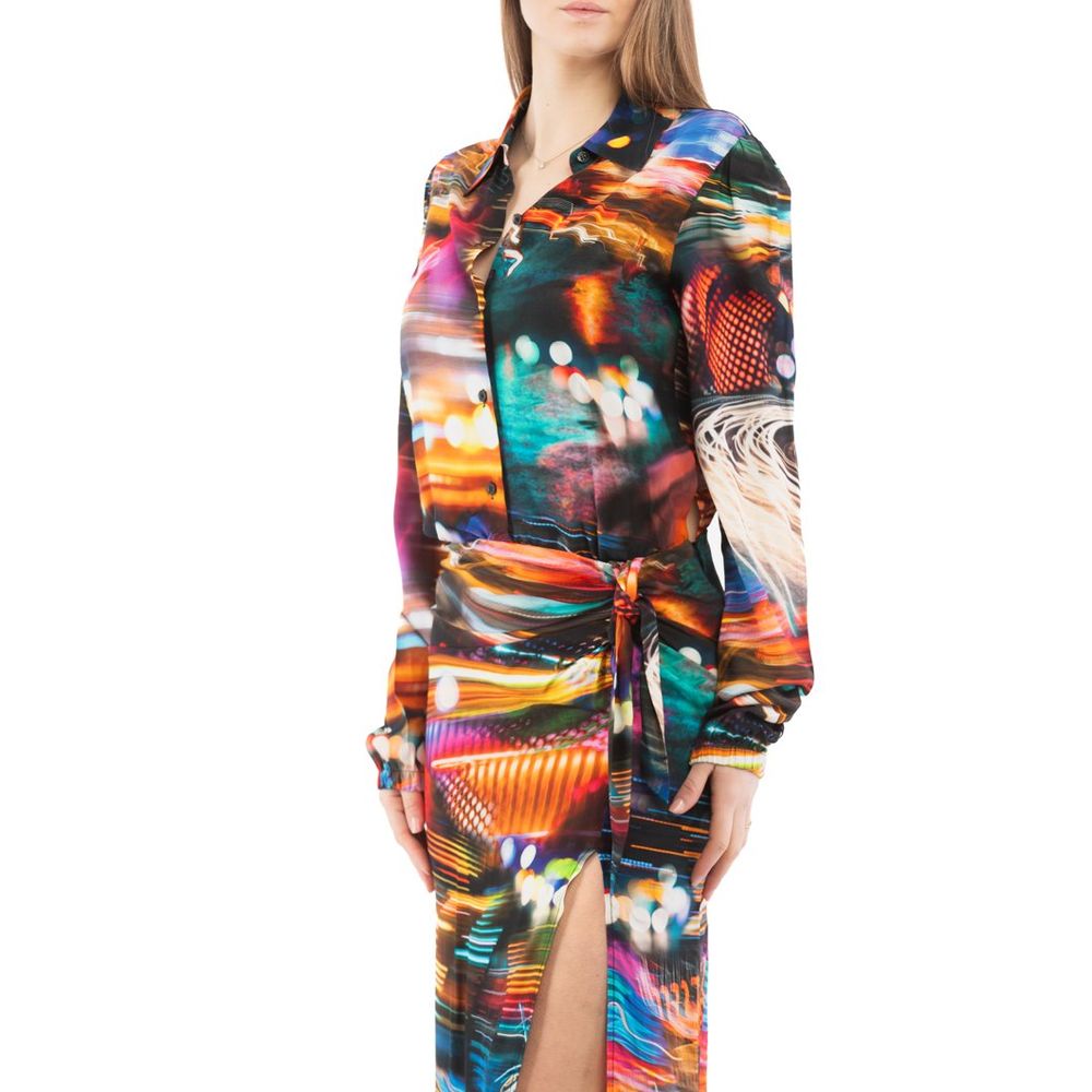 Moschino Multicolor Viscose Casual Dress