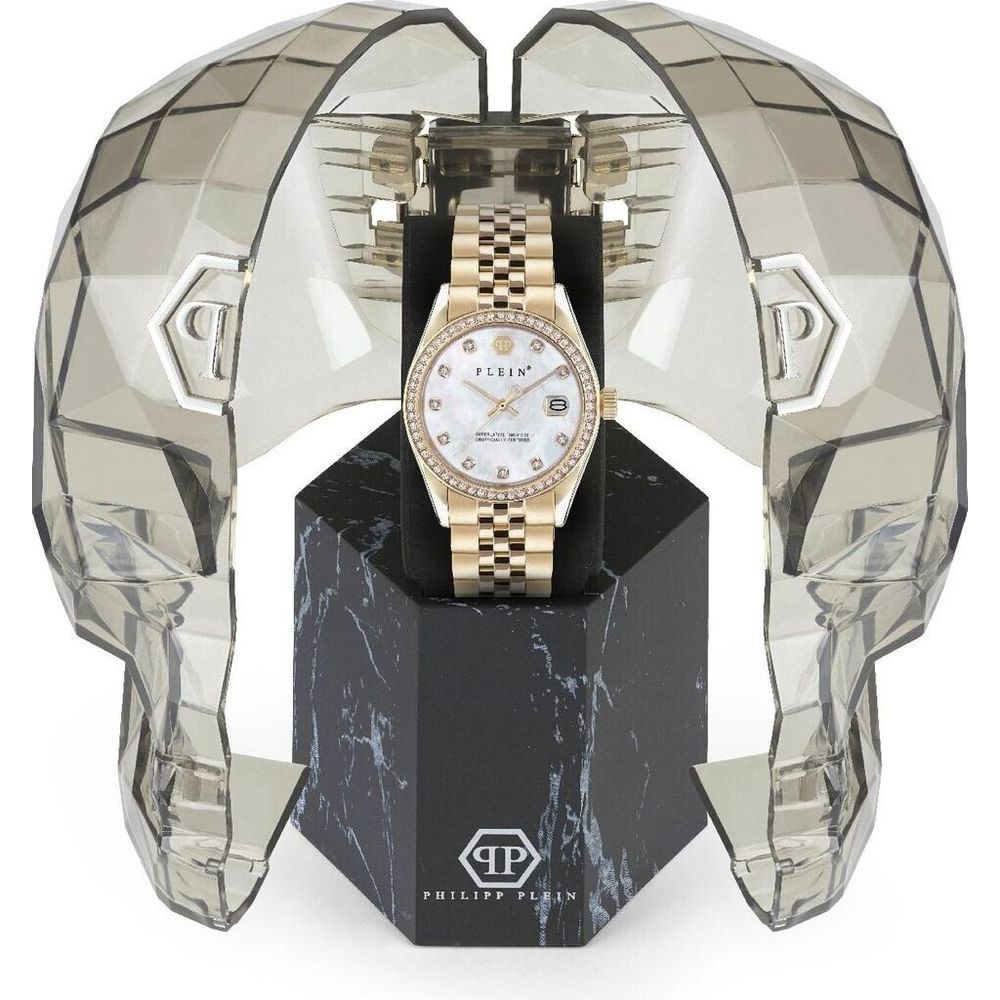 Philipp Plein Gold Stainless Steel Dress Watch - Luxe Nova