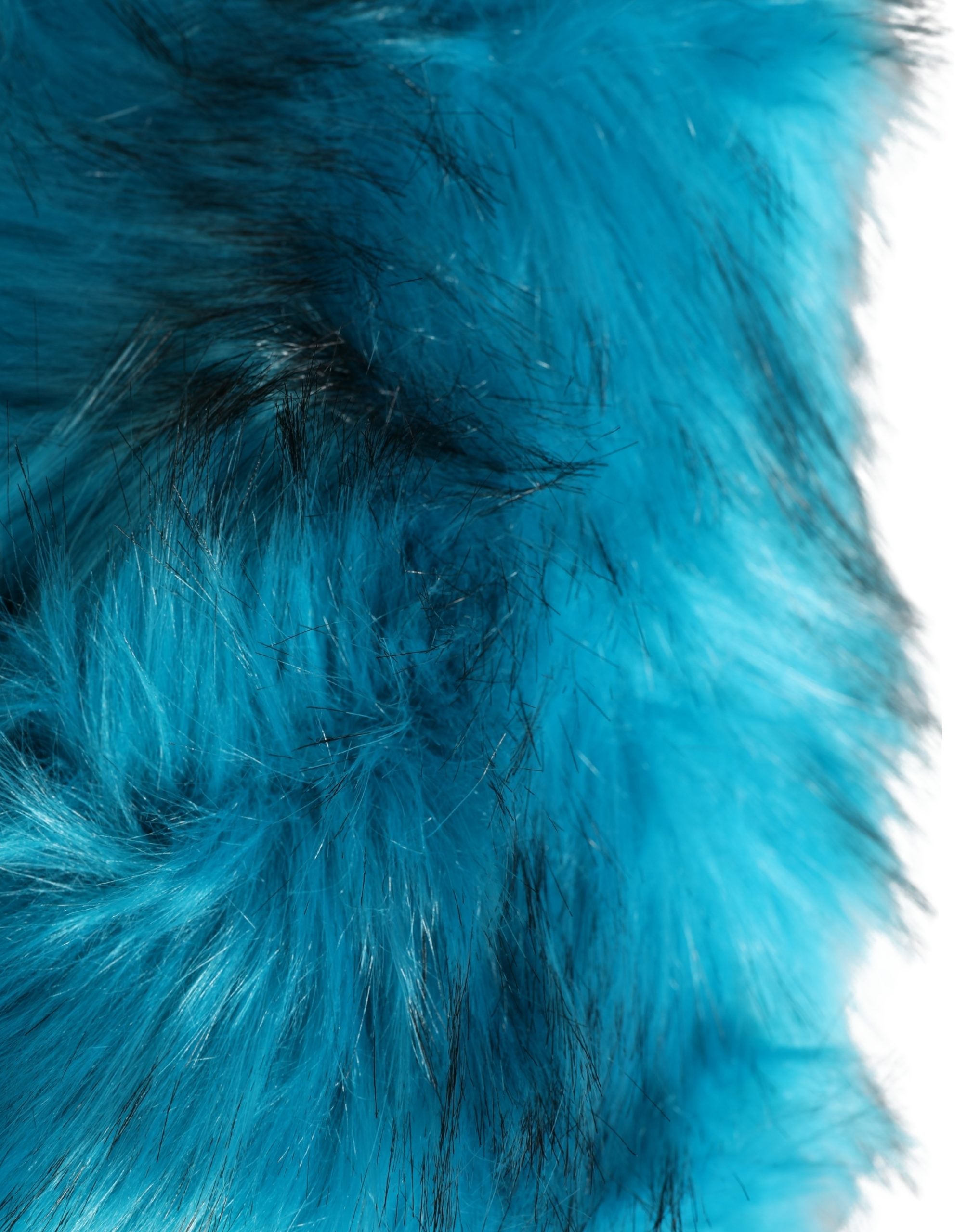 Dolce & Gabbana Blue Modacrylic Fur Women Bucket Capello Hat - Luxe Nova