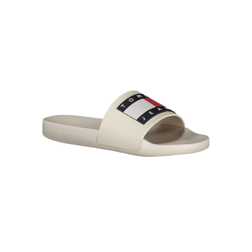 Tommy Hilfiger Beige Polyurethane Men's Slipper - Luxe Nova