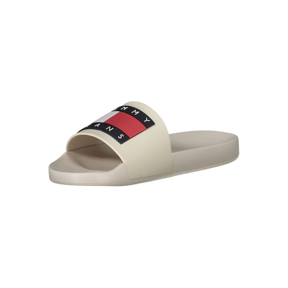 Tommy Hilfiger Beige Polyurethane Men's Slipper - Luxe Nova