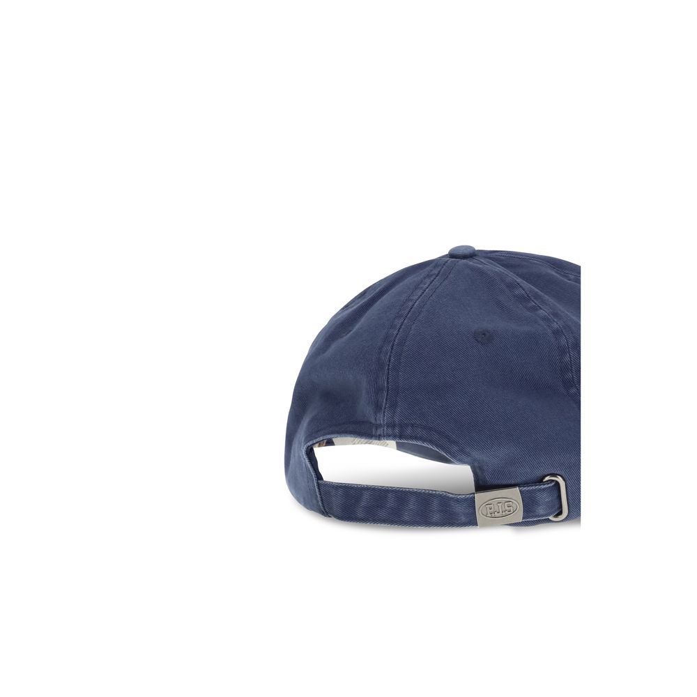Parajumpers Blue Cotton Cap (Baseball Hat) - Luxe Nova
