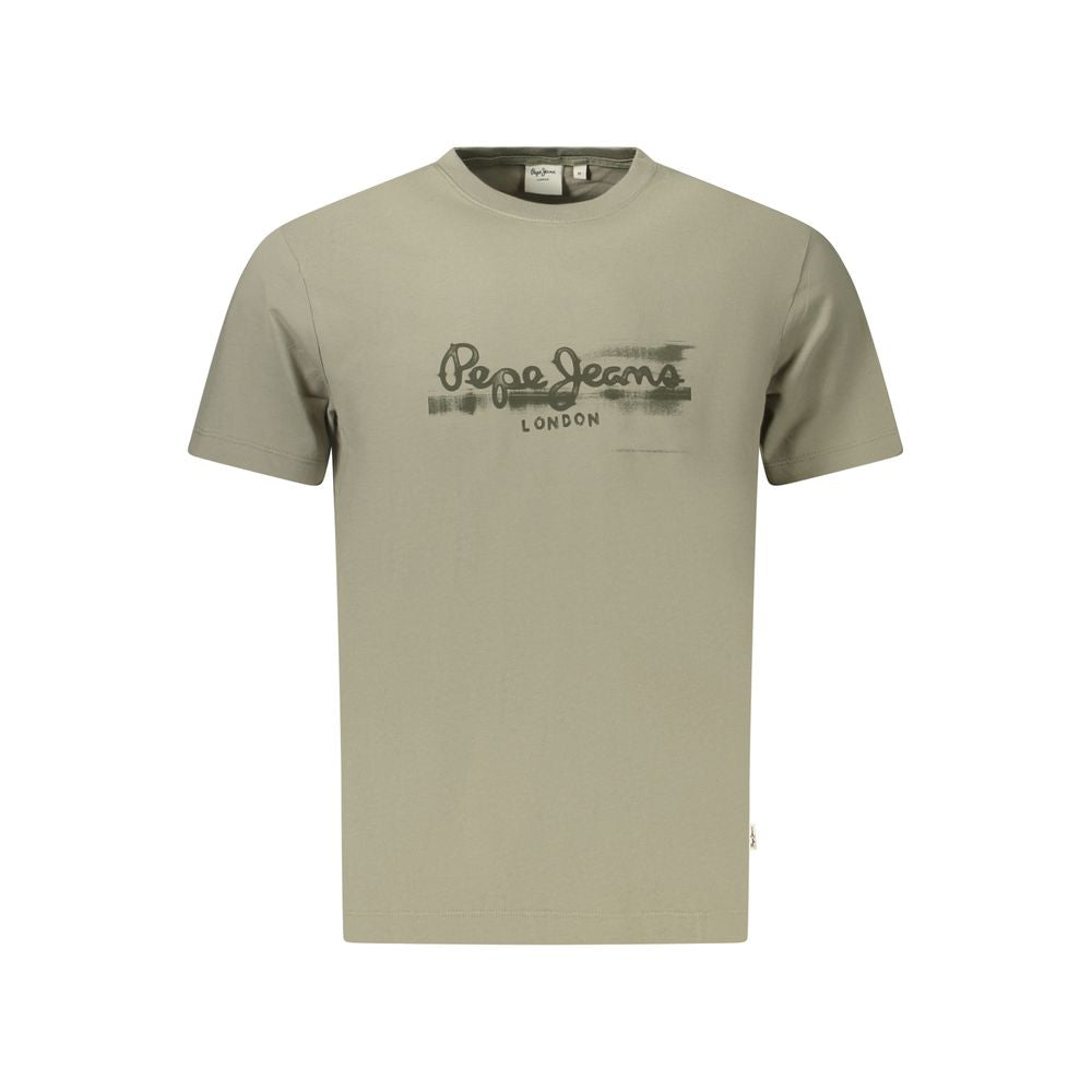 Pepe Jeans Verde Cotton Men T-Shirt - Luxe Nova