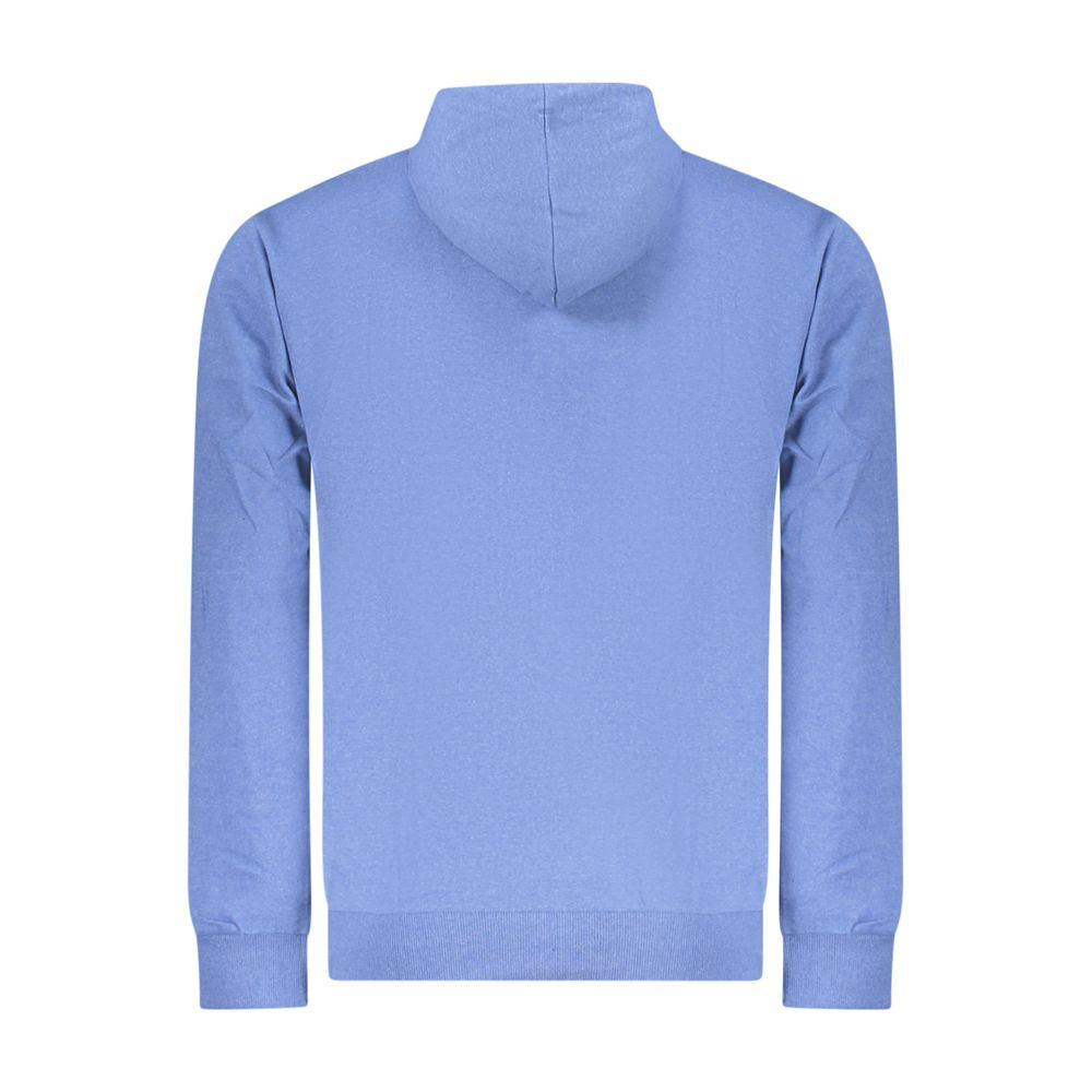 Superga Azzurro Cotton Men Sweatshirt - Luxe Nova