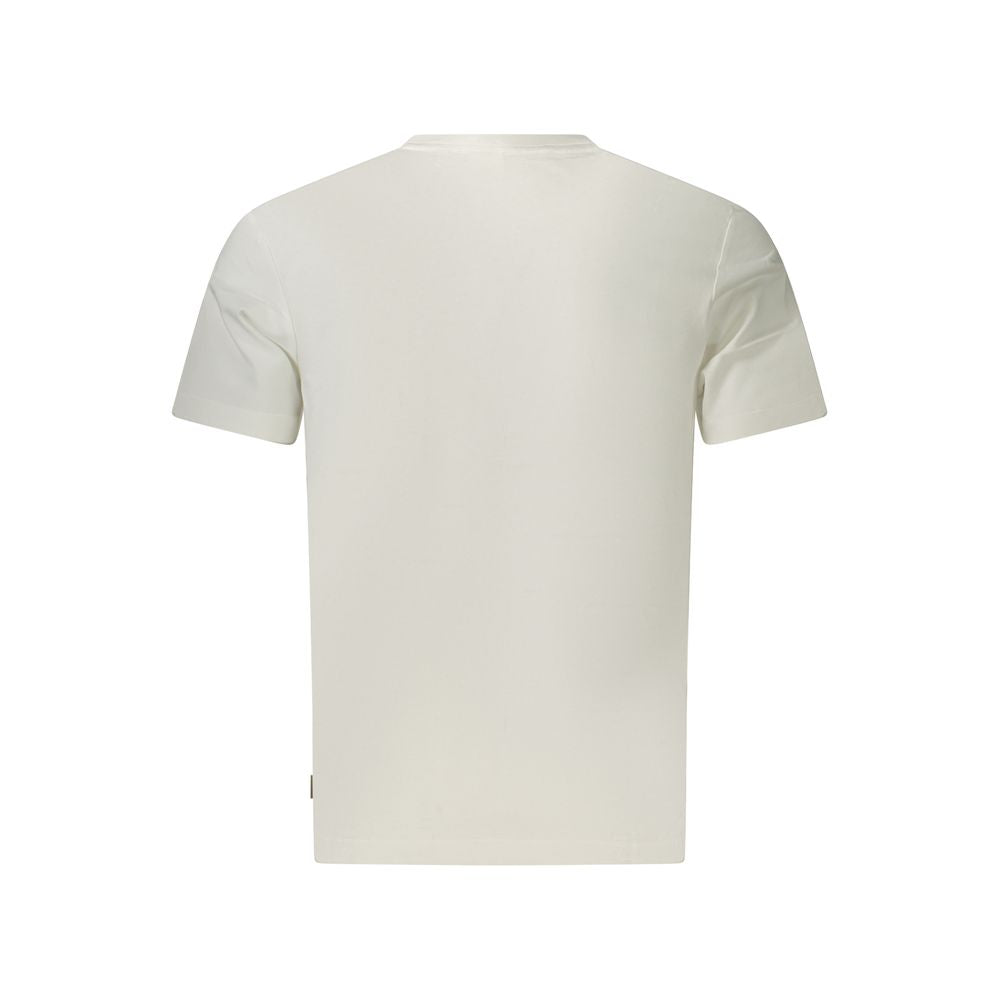 Pepe Jeans Bianco Cotton Men T-Shirt - Luxe Nova