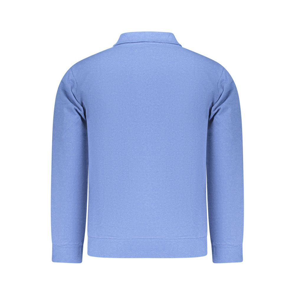 Superga Azzurro Cotton Men's Sweatshirt - Luxe Nova