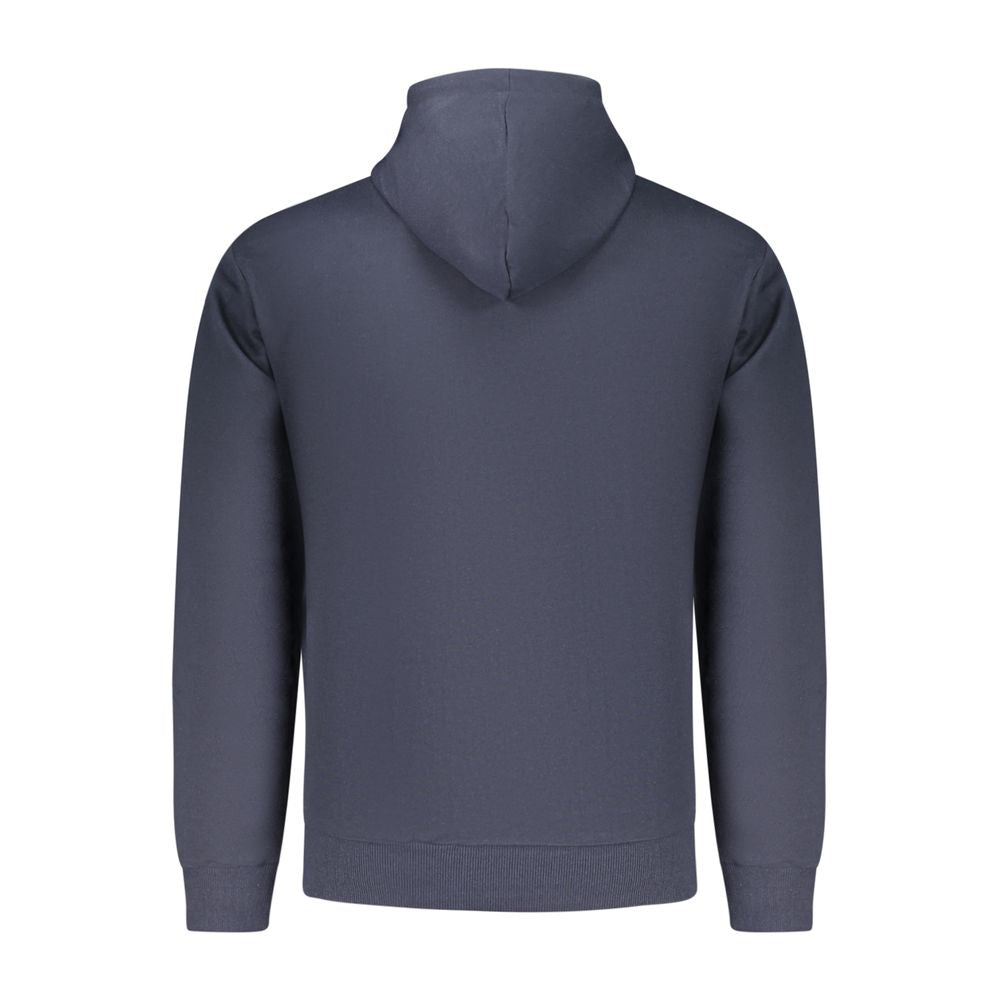Superga Blue Cotton Men Sweatshirt - Luxe Nova