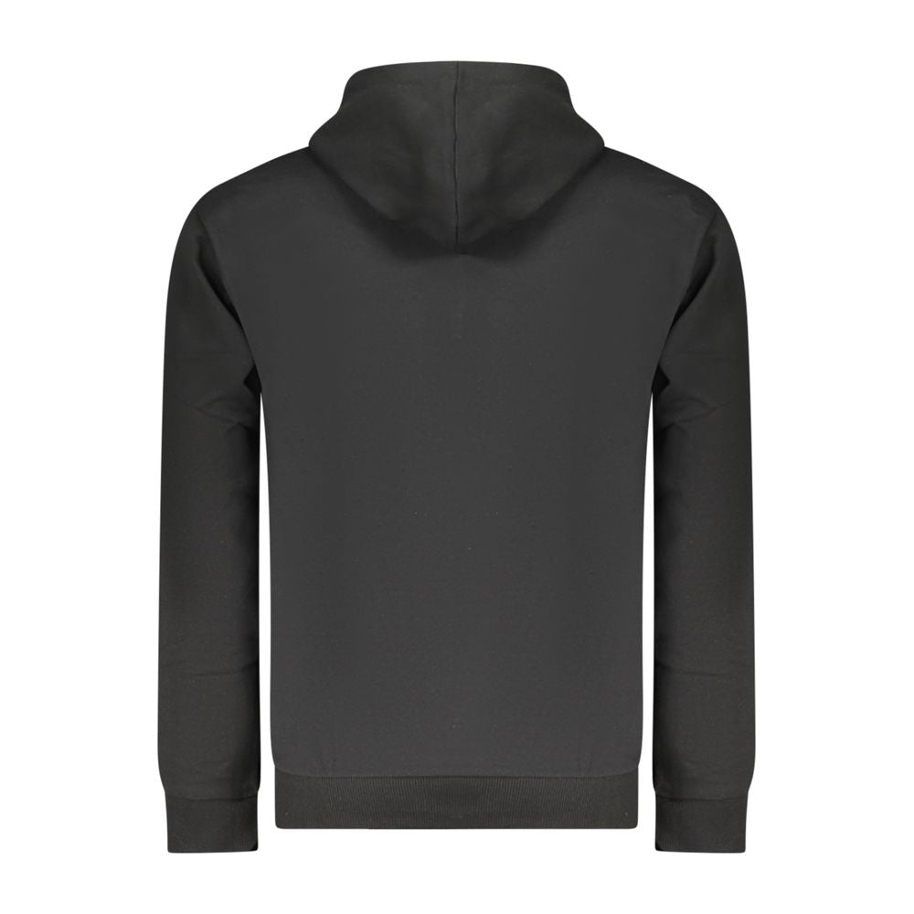 Superga Black Cotton Men's Hoodie - Luxe Nova