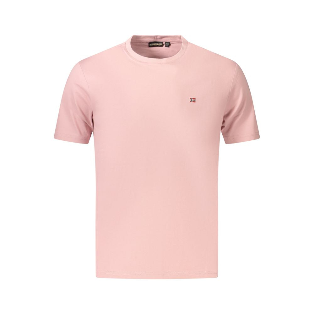 Napapijri Rosa Organic Cotton Men T-Shirt - Luxe Nova