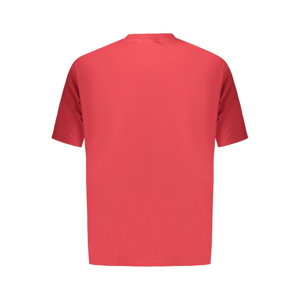Napapijri Rosso Cotton Men Shirt - Luxe Nova