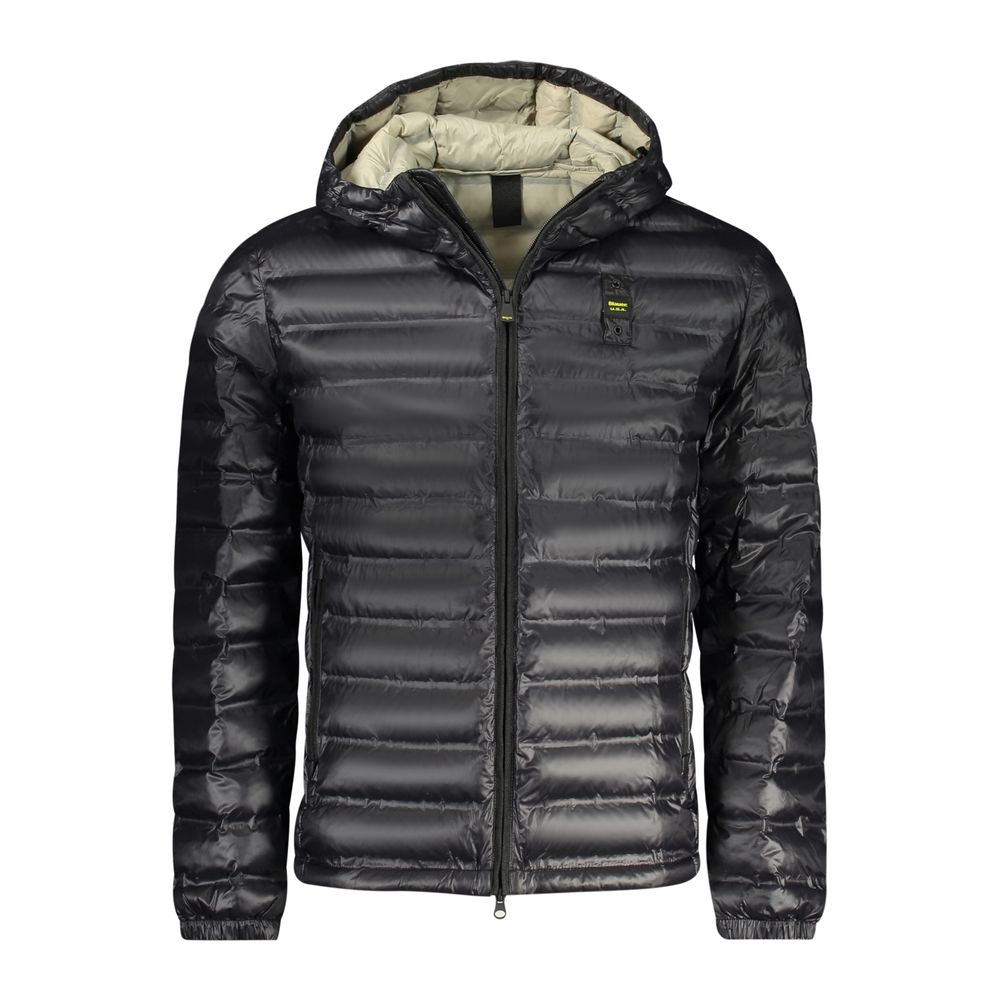 Blauer Nero Poliammide Men's Jacket - Luxe Nova