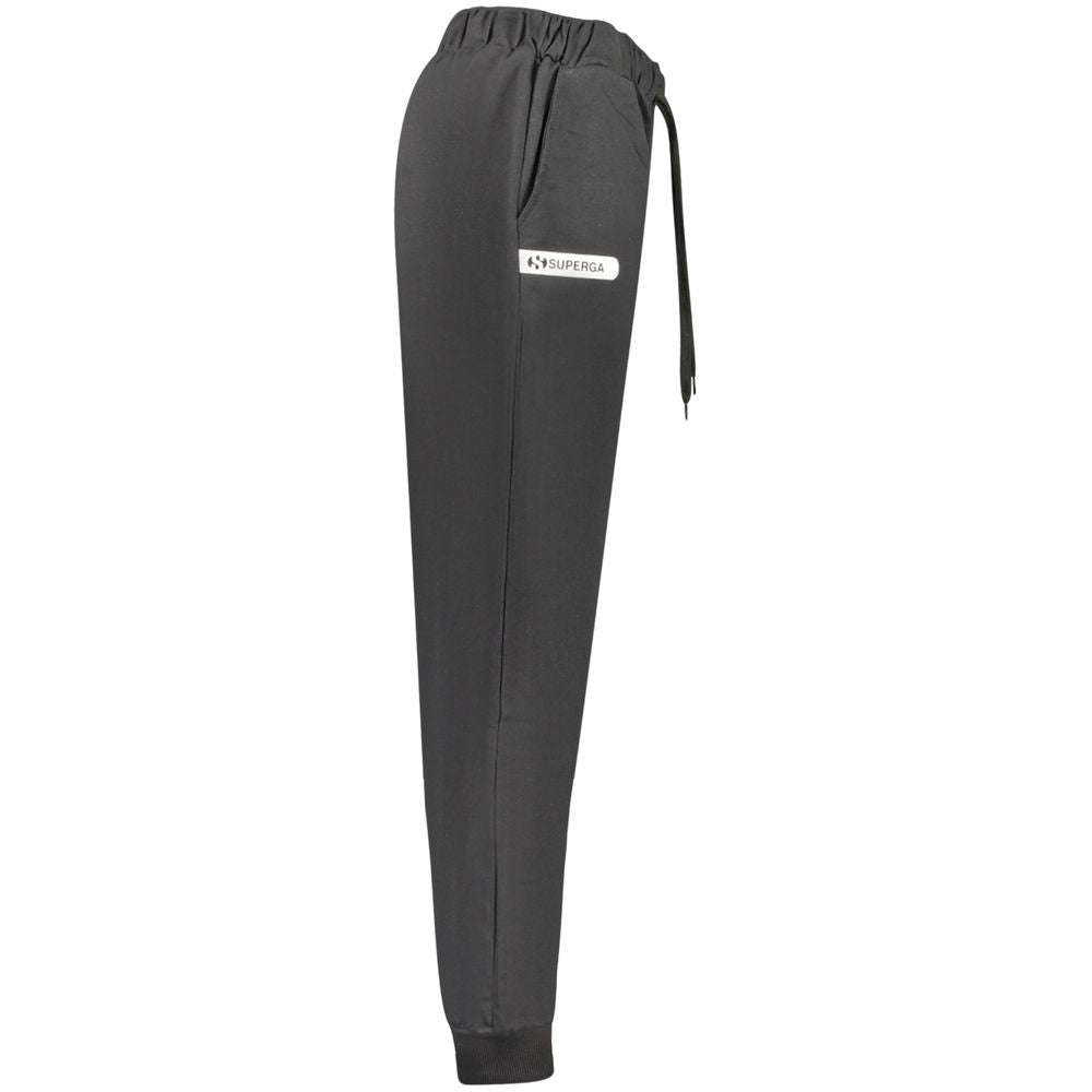 Superga Nero Cotton Men's Sweatpant - Luxe Nova