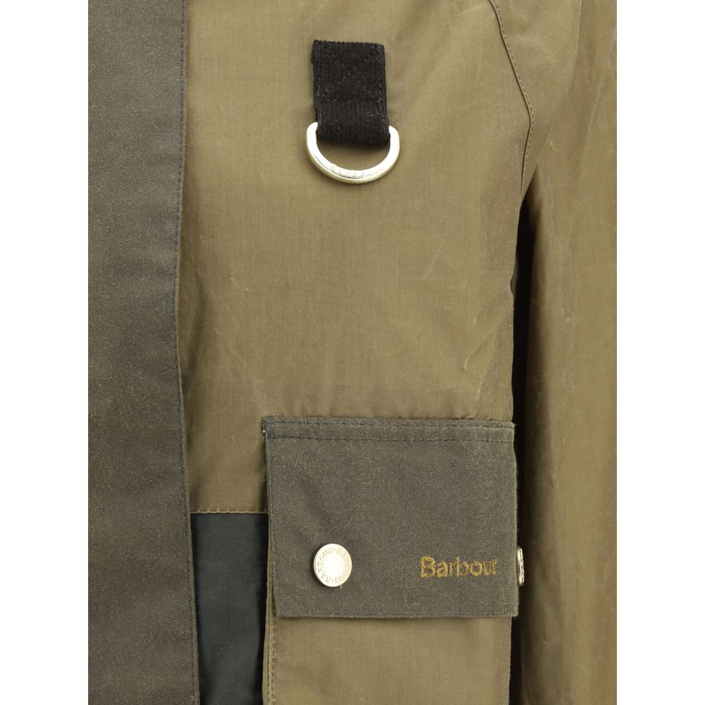 Barbour Bicolor Cotton Rain Coat - Luxe Nova