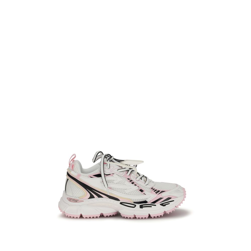 Off-White Multicolor Polyester Athletic Sneakers - Luxe Nova