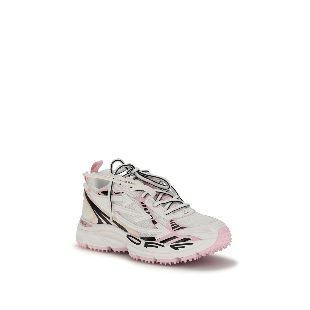 Off-White Multicolor Polyester Athletic Sneakers - Luxe Nova