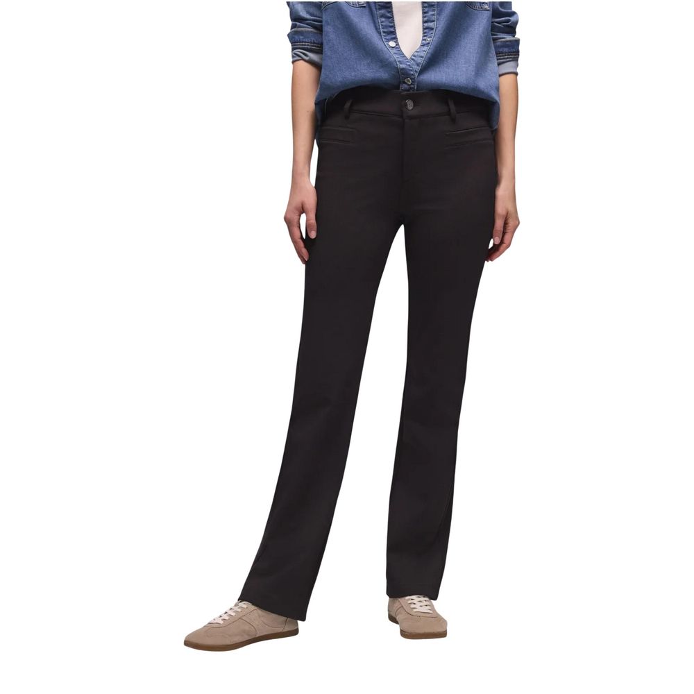 Street One Black Polyamide Bootcut Jeans - Luxe Nova