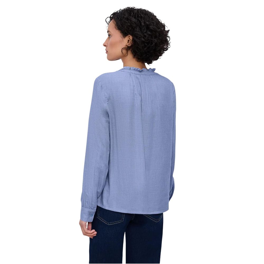 Street One Light Blue Viscose Blouse - Luxe Nova