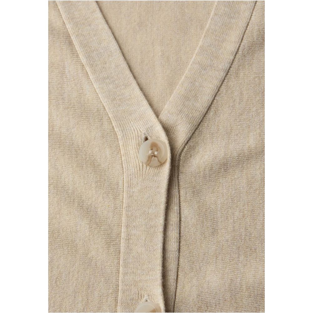 Street One Beige Viscose Cardigan - Luxe Nova