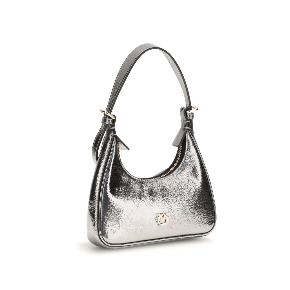 PINKO Silver Lamb Ovis Aries Aries Handbag - Luxe Nova
