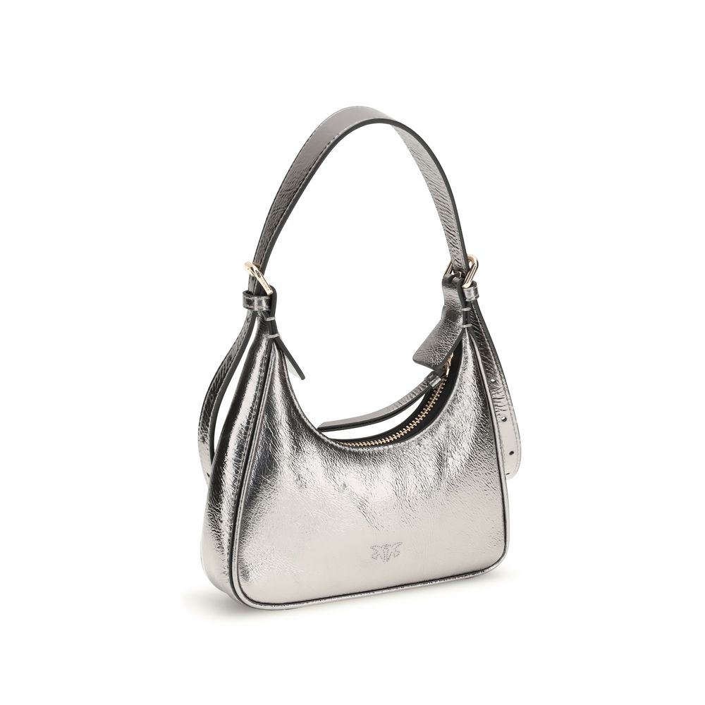 PINKO Silver Lamb Ovis Aries Aries Handbag - Luxe Nova