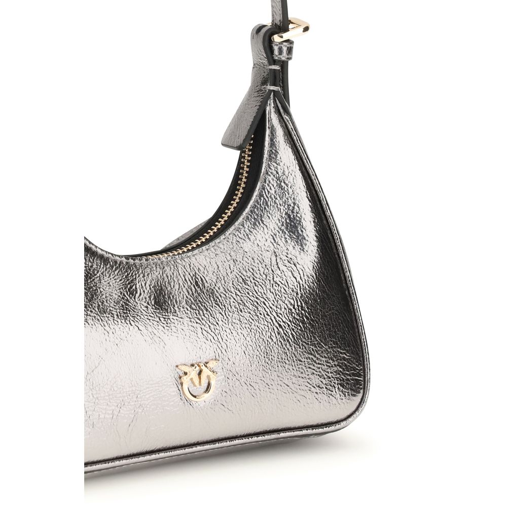 PINKO Silver Lamb Ovis Aries Aries Handbag - Luxe Nova