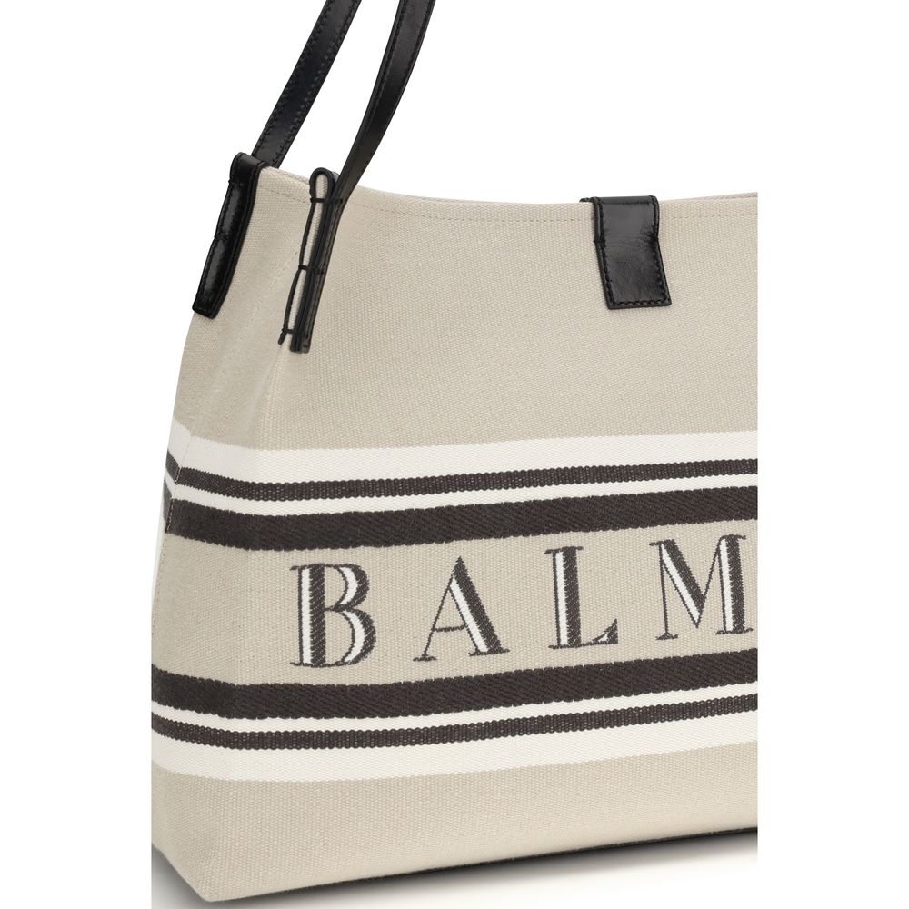 Balmain Multicolor Cotton Shoulder Bag - Luxe Nova