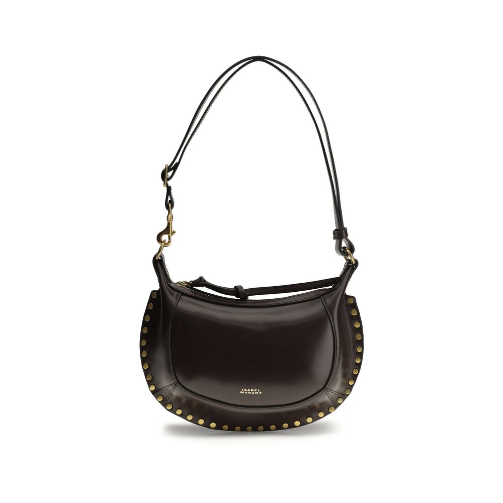 Isabel Marant Brown Calf Leather Bos Taurus Shoulder Bag - Luxe Nova