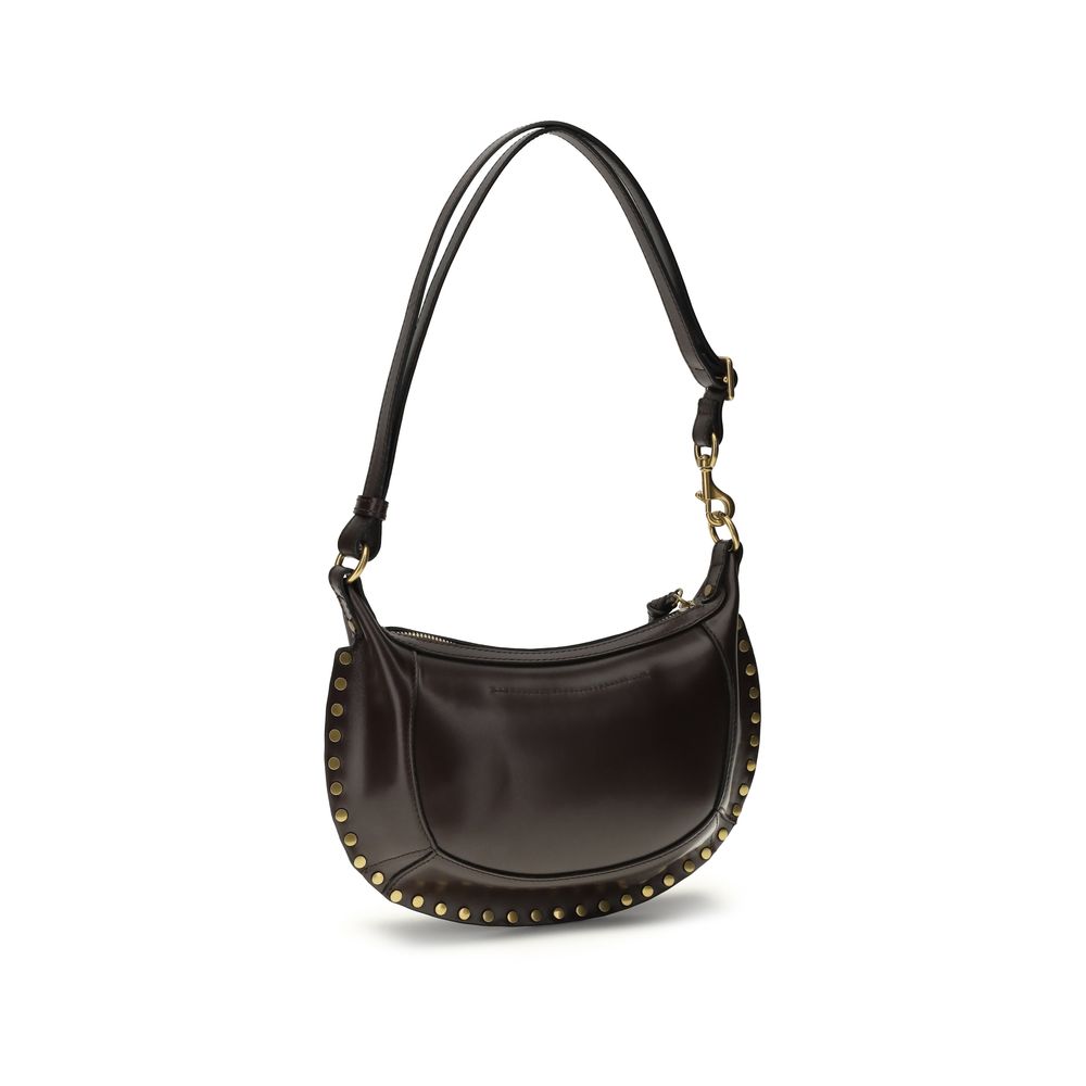 Isabel Marant Brown Calf Leather Bos Taurus Shoulder Bag - Luxe Nova