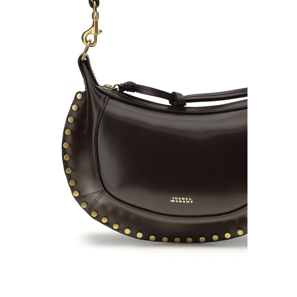 Isabel Marant Brown Calf Leather Bos Taurus Shoulder Bag - Luxe Nova