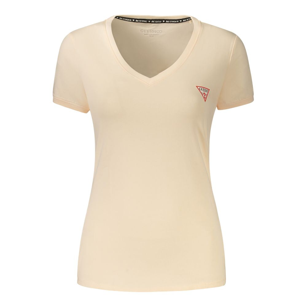 Guess Jeans Rosa Cotton Women T-Shirt - Luxe Nova