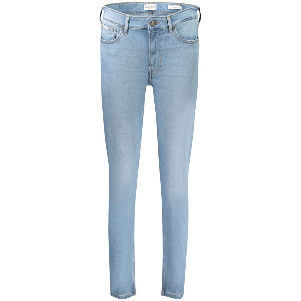Guess Jeans Azzurro Lyocell Women's Skinny Jean - Luxe Nova
