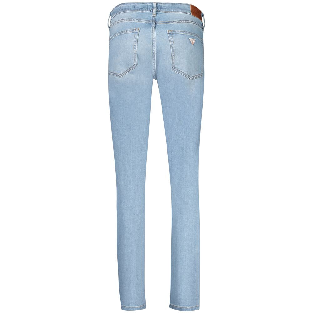 Guess Jeans Azzurro Lyocell Women's Skinny Jean - Luxe Nova