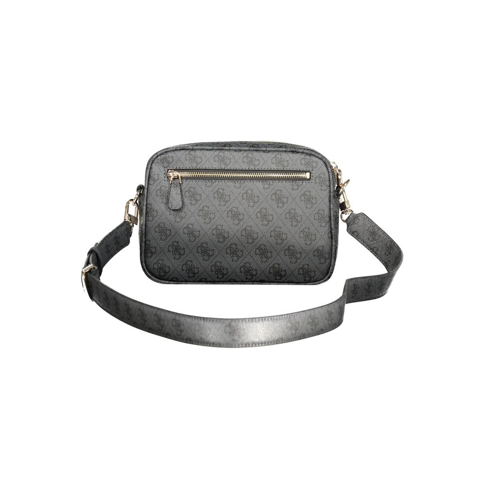 Guess Jeans Nero Poliuretano Women Handbag - Luxe Nova