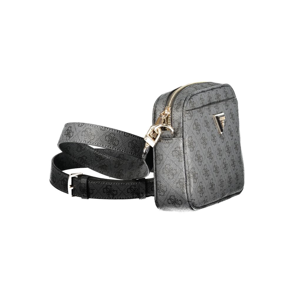 Guess Jeans Nero Poliuretano Women Handbag - Luxe Nova