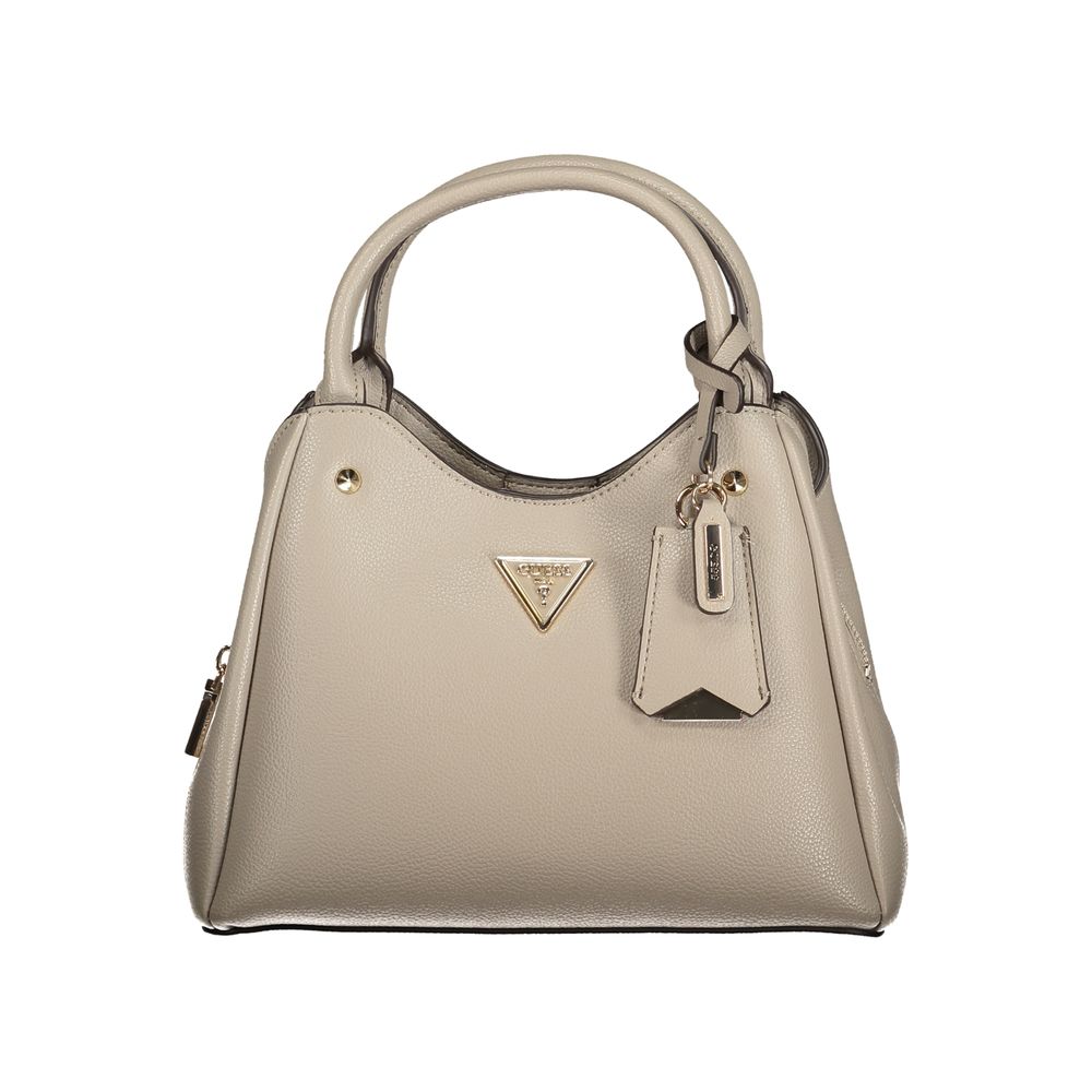 Guess Jeans Grigio Poliuretano Women Handbag - Luxe Nova