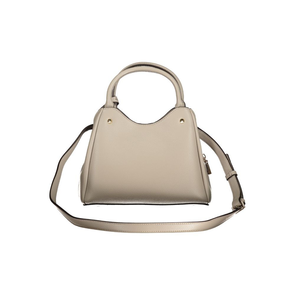 Guess Jeans Grigio Poliuretano Women Handbag - Luxe Nova