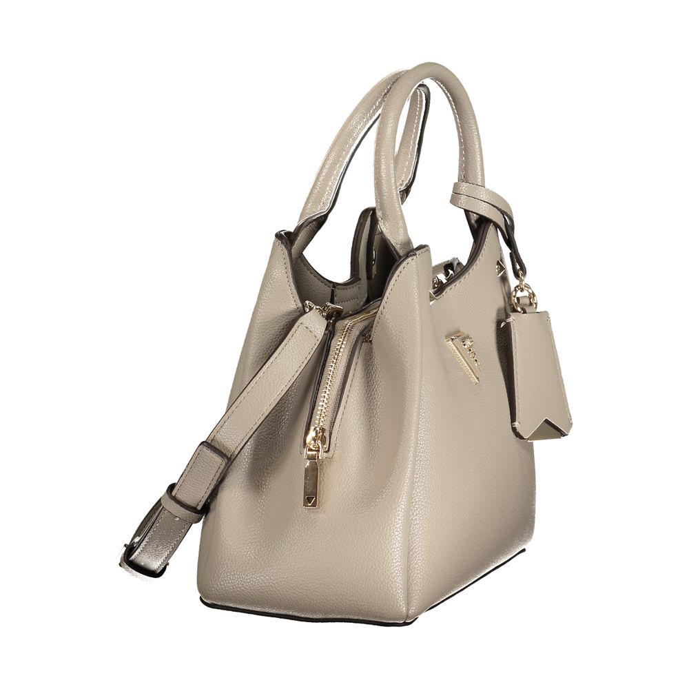 Guess Jeans Grigio Poliuretano Women Handbag - Luxe Nova