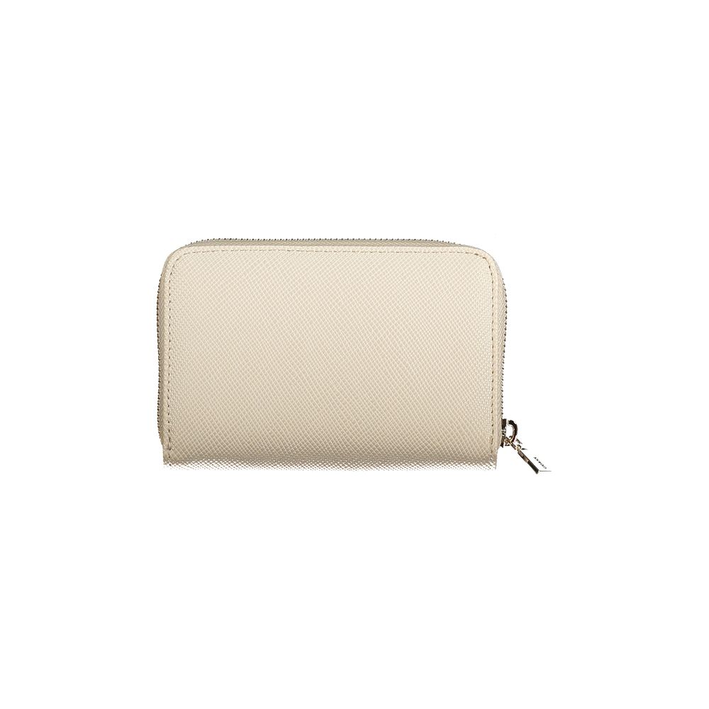 Guess Jeans Beige Polyurethane Women Wallet - Luxe Nova