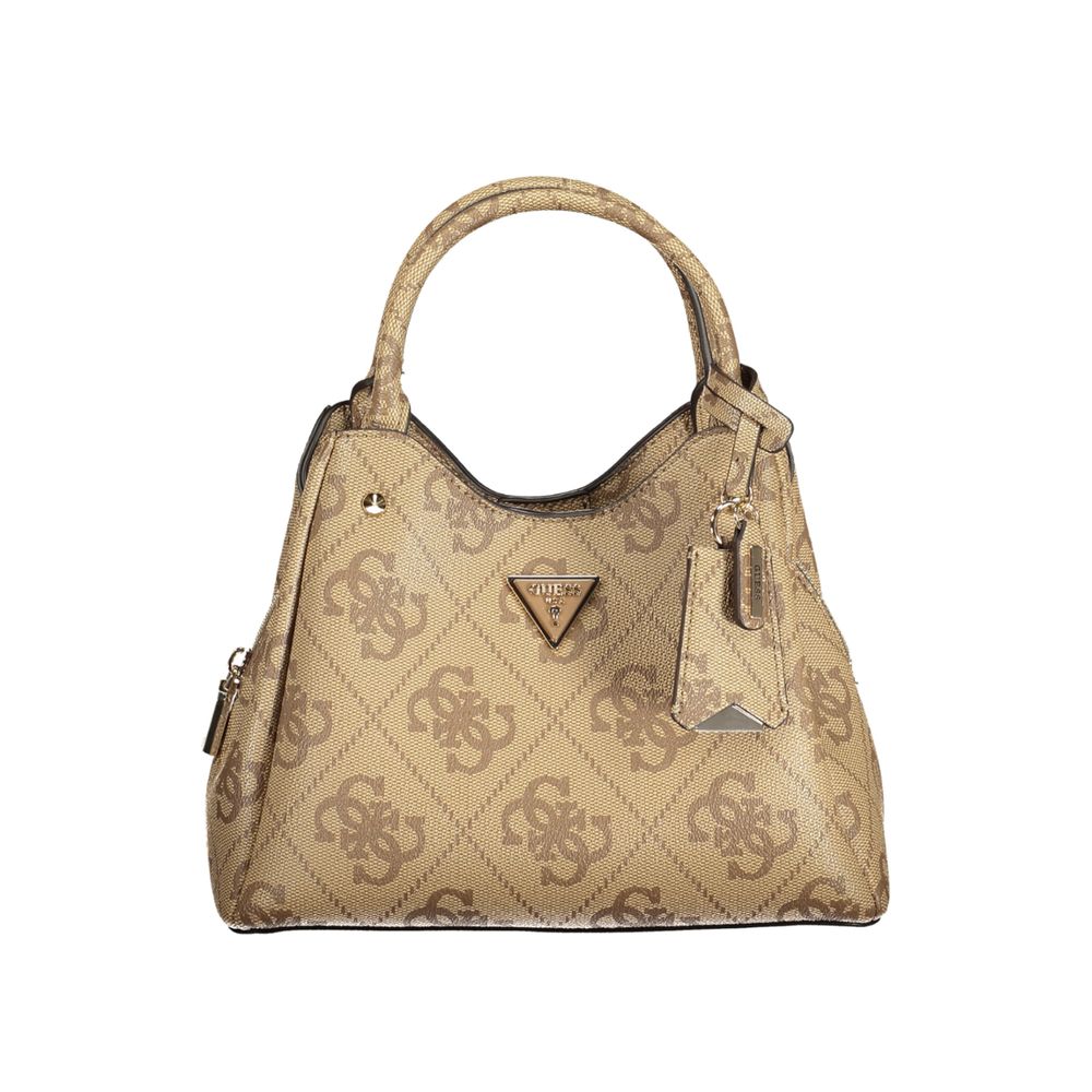 Guess Jeans Beige Poliuretano Women Handbag - Luxe Nova