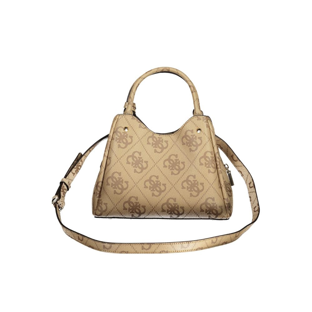Guess Jeans Beige Poliuretano Women Handbag - Luxe Nova