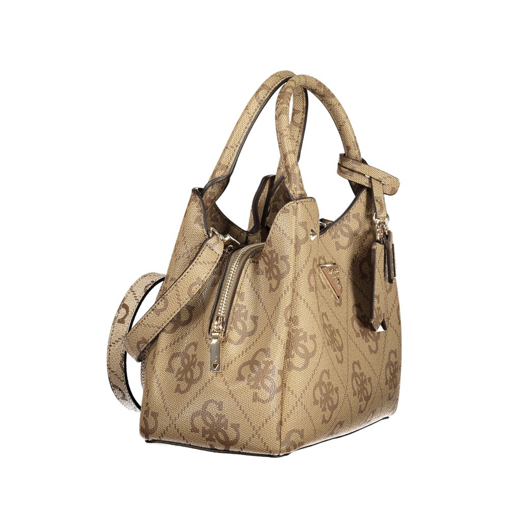 Guess Jeans Beige Poliuretano Women Handbag - Luxe Nova
