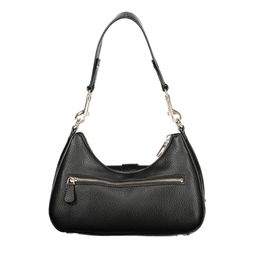 Guess Jeans Black Polyurethane Women Handbag - Luxe Nova